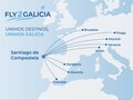 Fly2Galicia Plans December Launch with Eight Routes from Santiago