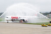 SWISS’s first Airbus A350 arrives in its new Zurich home