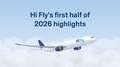 Hi Fly's Global Operations Span 74 Airports Across six Continents in the First Half of 2026